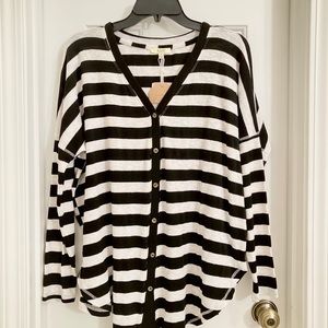 NWT Kori America Cardigan Sweater